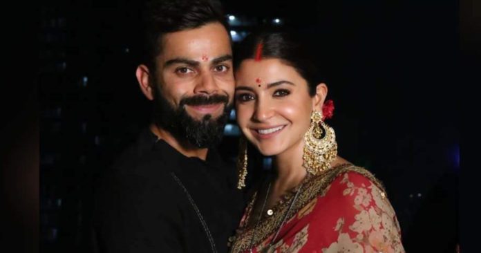 virat anushka stunning festive post