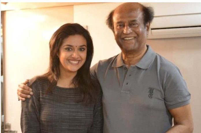 keerthy suresh rajinikanth combo film, suspense about her role