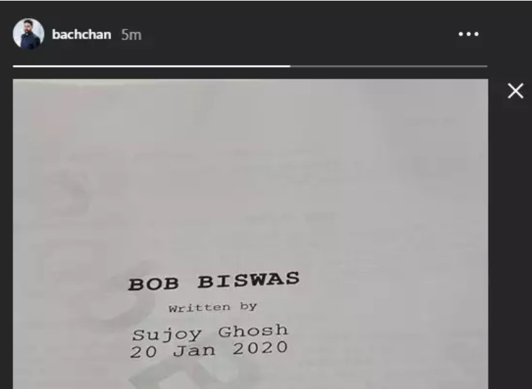 bob biswas update by abhishek bachchan