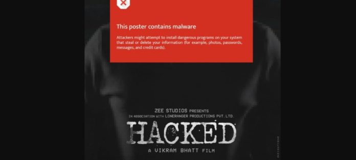 vikram bhatt launches hacked poster with malaware