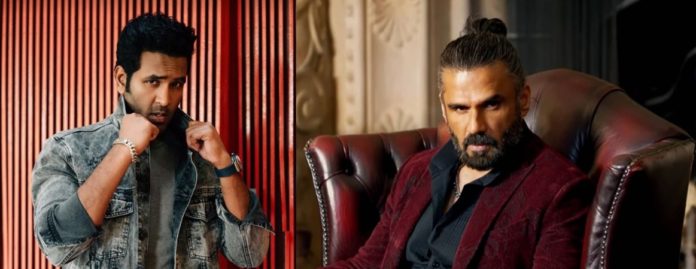 Hollywood Stunt Team Goes Behind Vishnu Manchu and Suniel Shetty ‘Mosagallu’ Explosive action :filmykeema