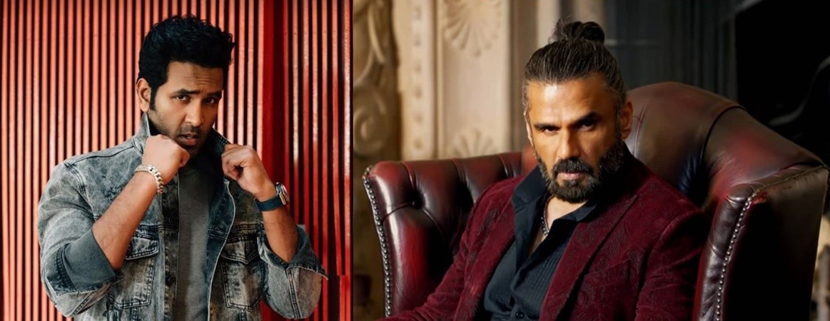 Hollywood Stunt Team Goes Behind Vishnu Manchu and Suniel Shetty ‘Mosagallu’ Explosive action :filmykeema