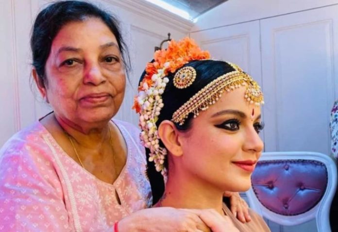 kangana salutes stylist maria sharma for 50 years in cinema