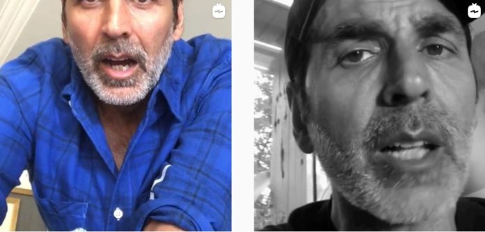 Akshay Kumar Video on COVID prevention 2020