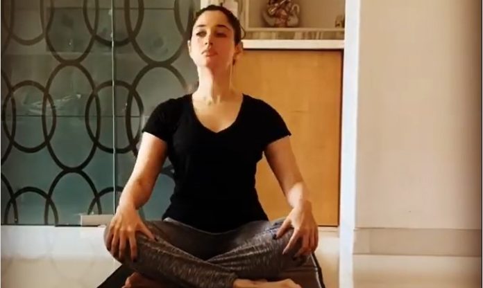 Tamannaah Yoga Video