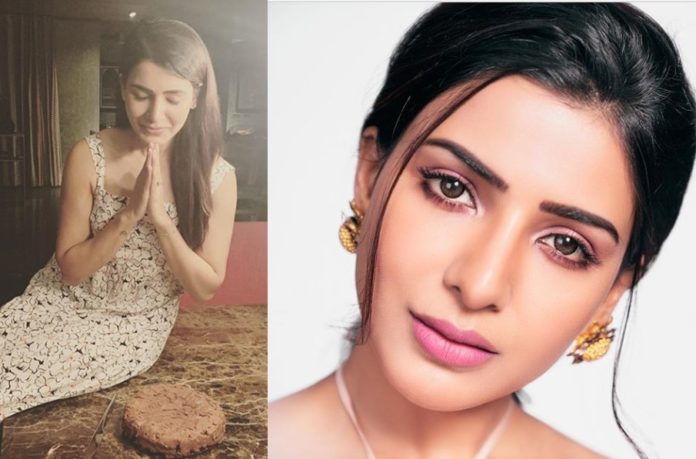 Samantha Akkineni Birthday Prayers; Surprise Cake, Favorite Moments