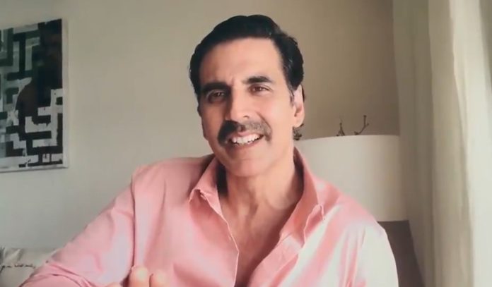 Under Mask Akshay Kumar and R. Balki Shoot Film for Social Cause