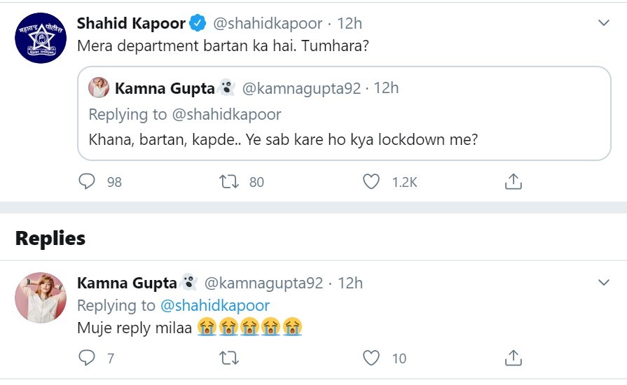 Shahid Kapoor live chat with fans, check out the replies