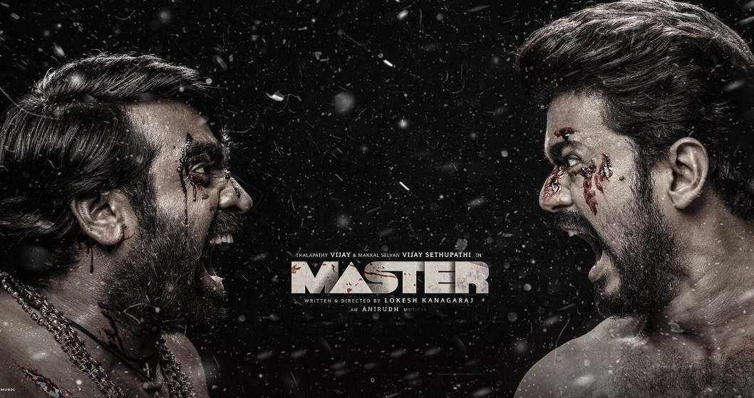 Vijay and Thalapathy Face off poster MASTER movie 2020