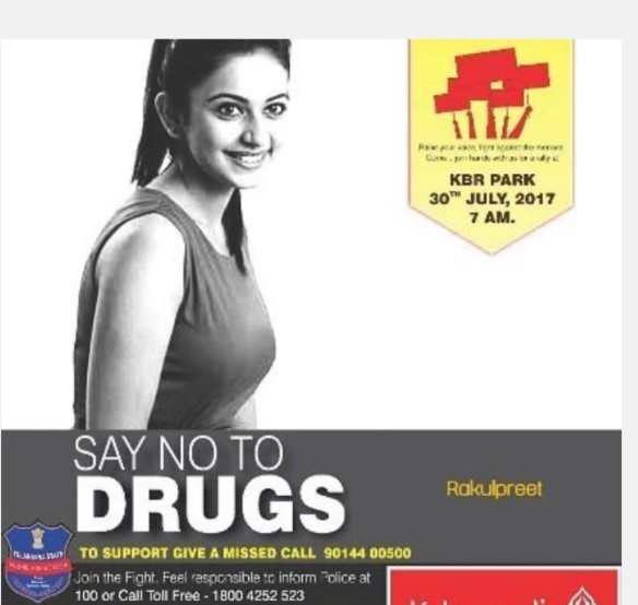 Rakul Preet in Drug Web