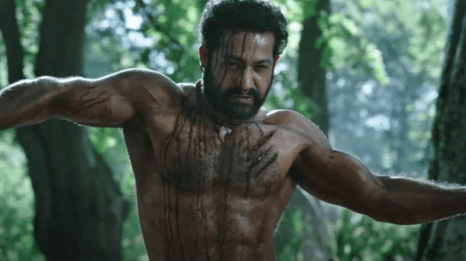 RRR Movie Jr. NTR look as Komaram Bheem is Terrific, Powerful