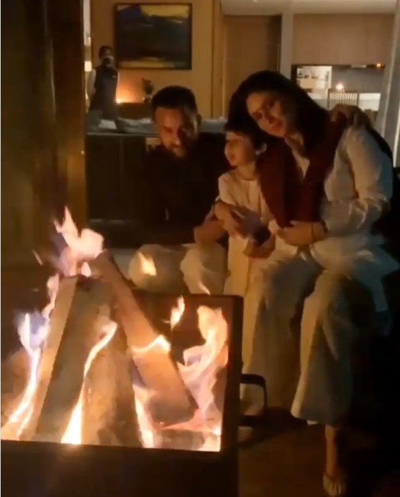Kareena, Taimur, Saif on Diwali 2020