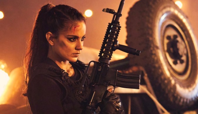 Kangana Dhaakad New Still Creates Storm, as Goddes of Death