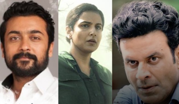 Suriya, Vidya Balan, Manoj Bajpayee bag top honors at IFFM 2021