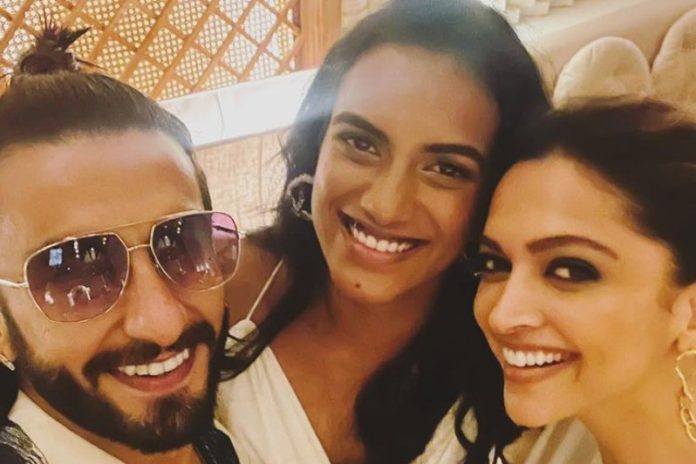 PV Sindhu Dinner Date with Ranveer Singh, Deepika is talk of the Town