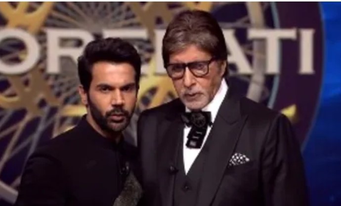Rajkummar Rao makes Amitabh Bachchan Burst into laughter on KBC