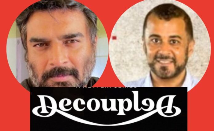 Actor Madhavan, Chetan Bhagat make publicity for Decoupled fun