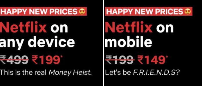 Netflix India New Subscription Plans is Irresistible, Starts at Rs.149 pm