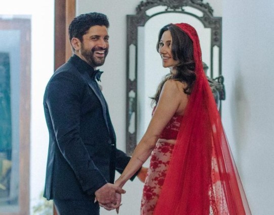 The most prized moment in Farhan Akhtar Wedding