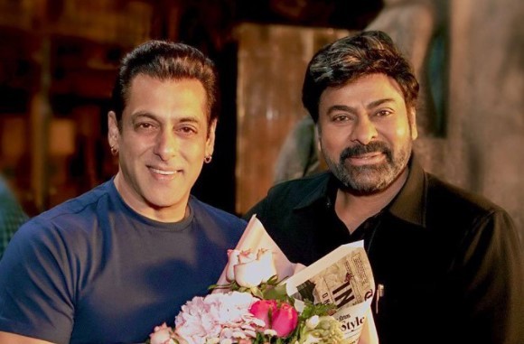 Chiranjeevi Thrilled as Salman Khan Get's Ready for Godfather