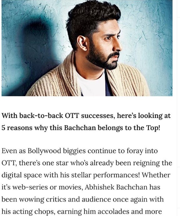 Dasvi Abhishek Bachchan