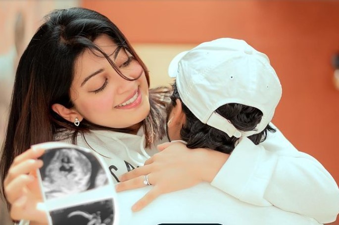 Mom to be Pranitha Subhash Thanks Angles for the Best Gift on Hubby B'day
