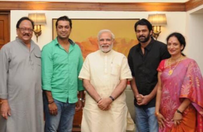PM Narendra Modi condoles the demise of Rebel Star Krishnam Raju