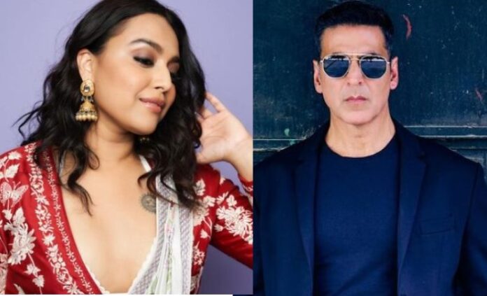 Swara Bhaskar wants Akshay Kumar film to succeed, despite opposing opinions