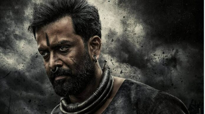 Salaar Treats B'day Actor Prithviraj with a Powerful Poster 'Vardharaja Mannaar'