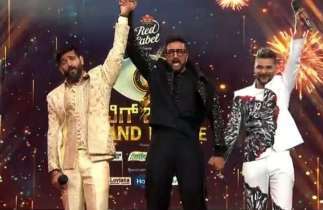 Roopesh Shetty triumphs in thrilling Bigg Boss Kannada Season 9 finale!