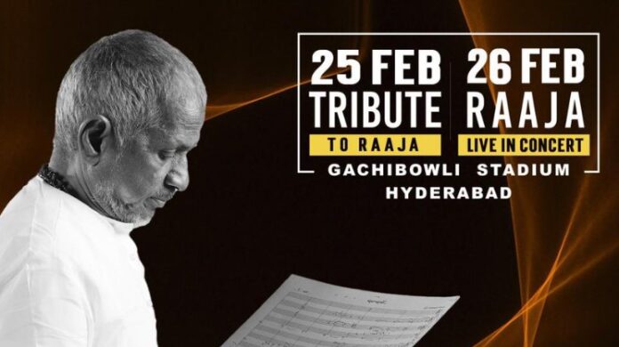 Legendary Ilaiyaraaja to Perform Live with 100 Musicians in Hyderabad on 26th Feb