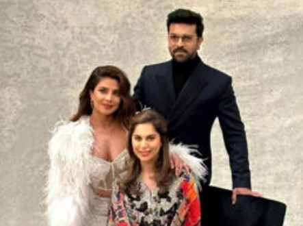 Priyanka Chopra’s RRR reunion with Ram Charan in US: Best Picture