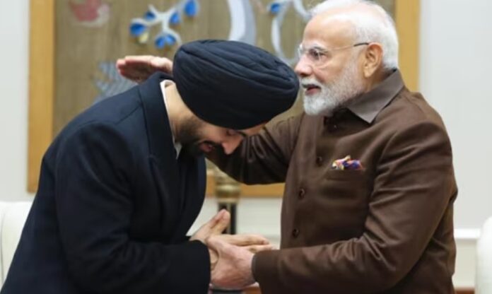 Diljit Dosanjh PM Modi New Year Meet