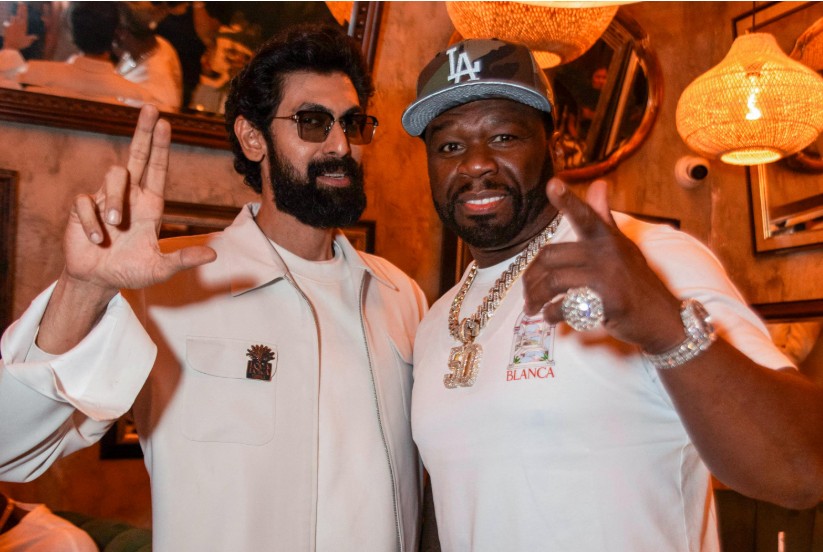 Rana Daggubati and 50 Cent Rock Miami Grand Prix with Loca Loka Bash 1 Rana Daggubati